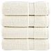 Asciugamani da Doccia SOLUND 4 pz Crema 70x140 cm 600 g /m² - Foto miniatura 1