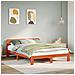 Letto Senza Materasso Marrone Cera 140x190 Cm In Legno Di Pino - Foto miniatura 1