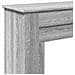 Cornice per Camino Grigio Sonoma 90x30x90 cm in Truciolato - Foto miniatura 7