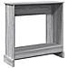 Cornice per Camino Grigio Sonoma 90x30x90 cm in Truciolato - Foto miniatura 6
