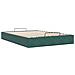 Struttura Letto Pouf senza Materasso 140x190 cm in Velluto - Foto miniatura 9