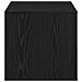 Armadio da stoccaggio  Nero 127x41x40 cm in Legno ingegnerizzato - Foto miniatura 8
