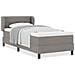 Letto box spring con materasso Talpa 80 x 200 cm Tessuto - Foto miniatura 4