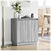 Credenza Grigio Sonoma 71 x 34.5 x 75 cm Legno multistrato - Foto miniatura 2