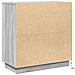 Credenza Grigio Sonoma 71 x 34.5 x 75 cm Legno multistrato - Foto miniatura 9