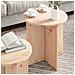 Tavolino da salotto 2 pcs Naturale 41.5 x 41.5 x 41 cm - Foto miniatura 4