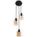 Lampadario A 3 Luci Kitare Vetro Beige - Foto miniatura 3