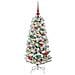 Albero di Natale Artificiale con Rami Pieghevoli 120 cm - Foto miniatura 3
