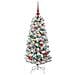 Albero di Natale Artificiale con Rami Pieghevoli 120 cm - Foto miniatura 6