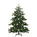 Albero di Natale Artificiale con Rami Pieghevoli Verde 150 cm - Foto miniatura 4