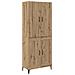 Credenza Rovere artigianale 69,5 x 34 x 180 cm - Foto miniatura 1