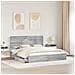 Letto con Contenitore con testiera Grigio Sonoma 180 x 200 cm - Foto miniatura 3
