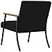 poltrona Nero 59 x 75 x 78 cm Tessuto - Foto miniatura 6