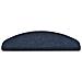 Tappetini per scale autoadesivi 20 pz 65x21x4 cm blu navy semicircolari grandi - Foto miniatura 3