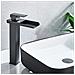 Rubinetto per lavabo da bagno, Blackswan, Cascada tipo M35, modello nero anticato, misura 31,5 cm - Foto miniatura 2