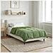 Duvet Invernale Trapuntato Verde 155 x 220 cm Microfibra - Foto miniatura 2