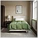 Duvet Invernale Trapuntato Verde 155 x 220 cm Microfibra - Foto miniatura 4