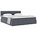 Letto con Contenitore con materasso Grigio scuro 90 x 200 cm - Foto miniatura 3