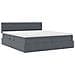 Letto con Contenitore con materasso Grigio scuro 90 x 200 cm - Foto miniatura 5