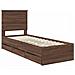 Struttura del letto con cassetto Rovere Marrone 75 x 190 cm - Foto miniatura 4