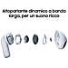 Galaxy Buds4, Black, Corpo in metallo, Altoparlante a 1 via, equalizzatore adattivo, Chiamate cristalline, Audio a 360°, ANC, Controllo adattivo del rumore Connessione senza interruzioni e One UI, Galaxy AI pronto ai comandi vocali - Foto miniatura 7