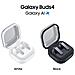 Galaxy Buds4, Black, Corpo in metallo, Altoparlante a 1 via, equalizzatore adattivo, Chiamate cristalline, Audio a 360°, ANC, Controllo adattivo del rumore Connessione senza interruzioni e One UI, Galaxy AI pronto ai comandi vocali - Foto miniatura 2