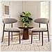 Set Di 6 Sedie Da Sala Da Pranzo, Resistenti Ed Eleganti, In Stile Scandinavo Minimalista, Ideali Per Sala Da Pranzo E Cucina, Cammello - Foto miniatura 7