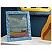 Cornice Portafoto Light In Resina Azzurro Mare 20x25 - Foto miniatura 5