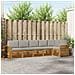 Set divani con cuscino 6 pcs Grigio Naturale e Chiaro - Foto miniatura 2