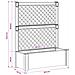 Vaso Grande con Direzione Bianco 99,5 x 43 x 133,5 cm PP - Foto miniatura 7