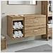 Set di mobili per il bagno 2 pcs Rovere Artigianale - Foto miniatura 2