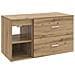 Set di mobili per il bagno 2 pcs Rovere Artigianale - Foto miniatura 1