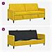Divano con Storage Giallo 192 x 78 x 87 cm Poliestere - Foto miniatura 6