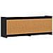 Mobile TV 135 x 33 x 47 cm Rovere Nero Legno ingegnerizzato - Foto miniatura 5