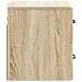 Mobiletto da notte a muro 2 pcs Rovere Sonoma 34,5 x 33 x 40 cm - Foto miniatura 6