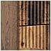 Armadio da Notte 2 pcs Legno antico 43 x 34,5 x 44,5 cm - Foto miniatura 8