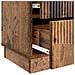 Armadio da Notte 2 pcs Legno antico 43 x 34,5 x 44,5 cm - Foto miniatura 9