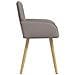 Sedie da pranzo 6 pcs Tessuto Tortora 56,5 x 50 x 87,5 cm - Foto miniatura 4