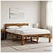 Letto matrimoniale con testiera ROSTOCK Naturale 140 x 200 cm - Foto miniatura 2