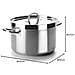 54041 - Casseruola alta Chef Luxe da 40 cm in acciaio inox con coperchio - Foto miniatura 3