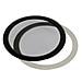 Round Dust Filter 120mm - Nero / Nero - Foto miniatura 1
