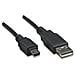 Cavo USB 2.0 A maschio / mini B 5 pin maschio 1,8 m Nero - Foto miniatura 5