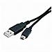 Cavo USB 2.0 A maschio / mini B 5 pin maschio 1,8 m Nero - Foto miniatura 1