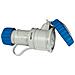 Presa Ind. "2p+t" 16a Blu Ip67 - Foto miniatura 1