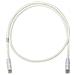 Patch Cord Utp Cat. 6a 28awg Lszh White Mt. 1,5 - Foto miniatura 1