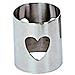 Portatovaglioli girotondo cuore acciaio inox - Foto miniatura 1