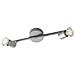 Faretti 2 Luci Spot Orintabili Metallo Silver Lampada Moderna Led 6 Watt Gu10 Luce Naturale Spot-cooper-2 - Foto miniatura 1