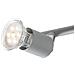 Faretti 2 Luci Spot Orintabili Metallo Silver Lampada Moderna Led 6 Watt Gu10 Luce Naturale Spot-cooper-2 - Foto miniatura 2
