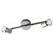 Faretti 2 Luci Spot Orintabili Metallo Silver Lampada Moderna Led 6 Watt Gu10 Luce Naturale Spot-cooper-2 - Foto miniatura 5