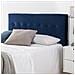 Testiera Rivestita Napoles 140x100 Blu Scuro - Foto miniatura 2